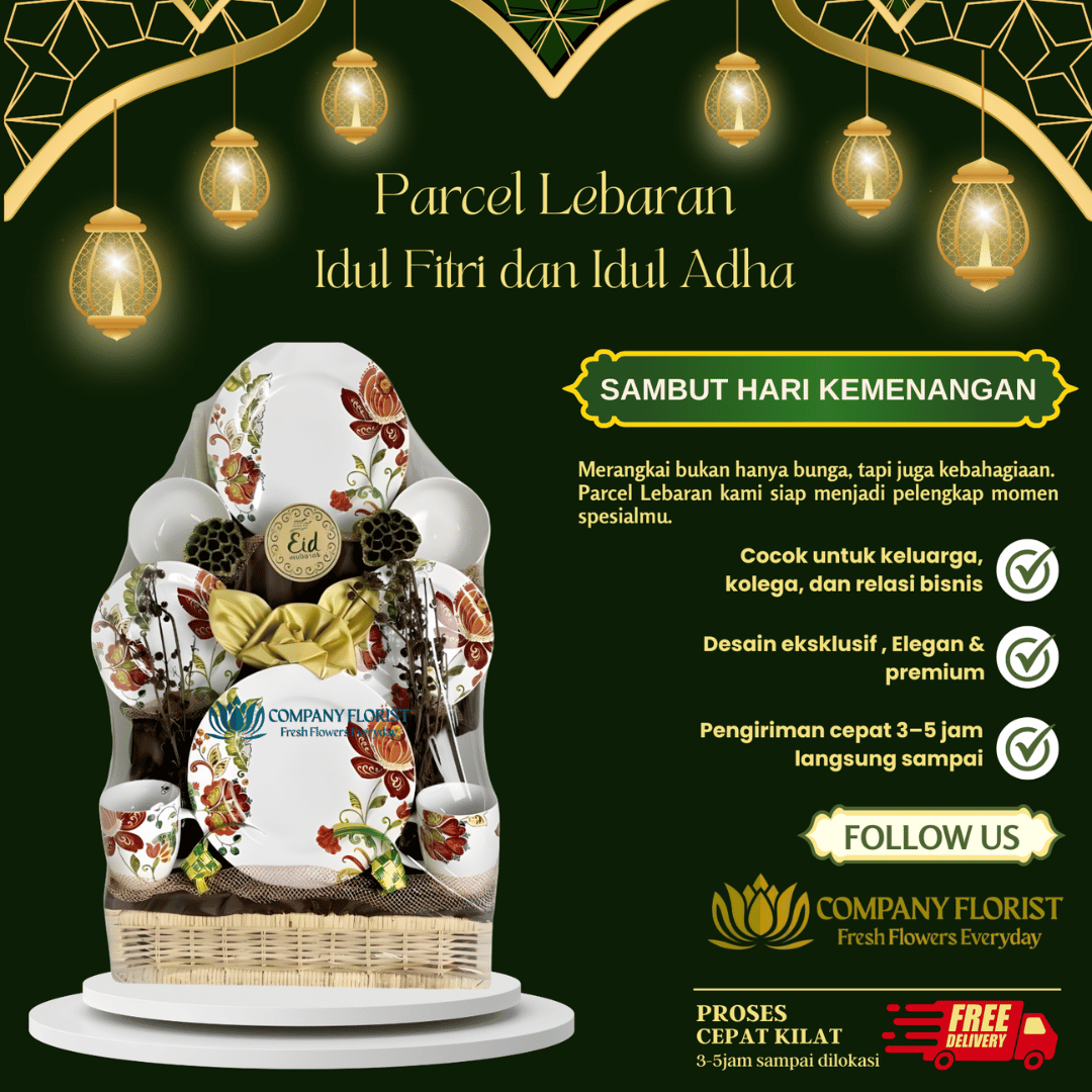 Parcel Lebaran Set Keramik Mewah
